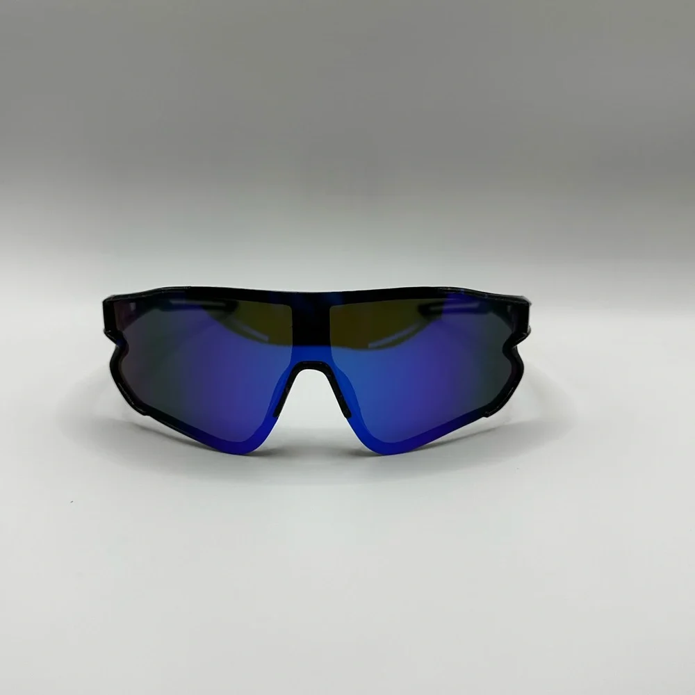 Kids Baseball/ Softball Black Speckled Sunglasses